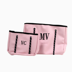 Combo de bolsos personalizados en dos tamaños escoge tu color.